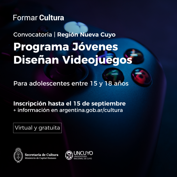 imagen Programa Jóvenes Diseñan Videojuegos